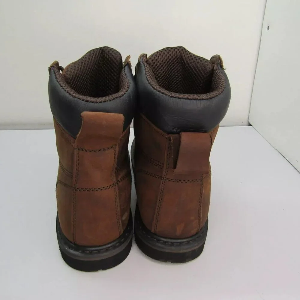 NEW EVERBOOTS Mens Tank Work Boots Steel Toe Lace-Up Padded Durable Size 11M